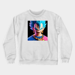 Gogeta Blue drip Crewneck Sweatshirt